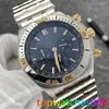 U1 Top Grade AAA Bretiling 44MM Super Chronomat Cadran Bleu Montre Quartz Chronograpg Date Hommes Montre Bracelet En Acier Inoxydable Montres-bracelets Pour Hommes