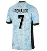 Portuguesa Portugal Soccer Jerseys Fernandes Ronaldo Cristiano Portugieser 2024 Euro Cup Football Shirts Men Kids Kit Team B.Fernandes Joao Felix