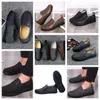Gai Comforts Erkek Ayakkabı Siyah Ayakkabı Yuvarlak Toe Parti Açık Ziyafetler Takım Erkek İş Topuk Tasarımcı Ayakkabı Eur 38-50 Yumuşak