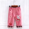 Boys Denim Pants Japanese Cartoon Car Bear Embroidered Casual Pant Pantalones Kids Clothes Baby Girl Jeans Roupa Infantil 240318