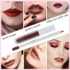 atacado Lip Gloss Lip Liner Set Private Label Lg Duradouro Matte Batom Líquido À Prova D 'Água Maquiagem Lip kit Logotipo Personalizado h9dT #