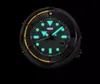 Top heren groot designer automatisch niet-mechanisch uurwerk horloge waterdicht lichtgevend rubber stabiel lopend Night Glow Duiktimer quartz batterij horloge montre de luxe