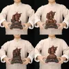 中国の樹脂笑い仏像4つのラッキードラゴンカメ仏モダンアート彫刻ホームデコレーション240323