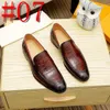 24 Style Luxury Men Shoes Oxfords Men Casual Designer Dress Shoes Patchwork Tassel Cow Split Leather Party Shoes Groom Wedding Outfit Gentleman British Size 38-45