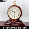 Desk Table Clocks Large Desk Clock Silent Watch Retro Creative Living Room Antique Table Clock Bedroom Decorative Items for Home Unique Gift 50 L240323