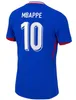 フレンチクラブフルセット2024ベンゼマサッカージャージ24 25 Giroud Mbappe Griezmann Saliba Pavard Kante Maillot De Equipe Maillots Men / Kids Kit Football Shirt