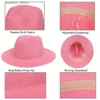 Wide Brim Hats Bucket Hats New Mens and Womens Bob Ricard Bucket Sun Hat Ribbon Straw Hat Summer Panama Outdoor Party Picnic Sunshade Basin Cap Wholesale L240322