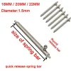 Accessoires 12/14/16/18/20/22/24mm Horlogebanden Strap Spring Bars Pins 1.5mm Quick Release Rvs Spring Bars Horloge Reparatie Tool