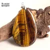 Pendant Necklaces Women's Men's Fashion Jewelry Natural African Lron Tiger's Eye Necklace Hawk's Gem Timeless Gift For Boyfriend BE590