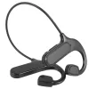 Écouteurs Bluetooth à Conduction osseuse, oreillettes stéréo sans fil, pour Sports de plein air, casque numérique étanche avec micro