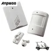 2024 ANPWOO wireless infrared alarm Door Bell Driveway Patrol Garage Infrared wireless Doorbell Alarm System Motion Sensor