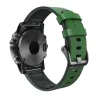 ملحقات QuickFit 22 22 حزام سيليكون جلدي لـ Garmin Fenix ​​7 7x 6 6x 5x Plus/Epix Gen 2/Descent G1/Marq/Tactix Watch Bracelet