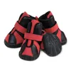 Vestuário para cães 4 Pçs/set Inverno Sapatos para Animais de Estimação Chuva Quente Botas de Neve À Prova D 'Água Pequenos Cães Não Deslizantes Para Chihuahua Pug Calçados Produtos