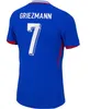 Francuski klub pełne zestawy 2024 Benzema piłka nożna 24 25 Giroud Mbappe Griezmann Saliba Pavard Kante Maillot de Foot Equipe Maillots Men Men Kamer