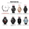 Horlogebanden geschikt voor Samsung Galaxy Watch 6 5 4 40 mm 44 mm 46 mm 5Pro 45 mm roestvrijstalen strip geschikt voor Amazfit Big Huawei 4 24323