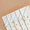 韓国生まれの春秋の赤ちゃんの快適さdoudou blanklet cildrens quilt cover four Seasons swaddle 240322