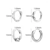 Hoopörhängen lyxiga kvinnor Small Torsion Wire Circle Dazzling CZ Delicate Female Party Earring Daily Wear Classic Jewelry