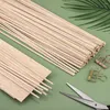 Decoratieve beeldjes 45PCS Basha Wood Strip Chip Combinatieset Diy Handgemaakte zandtafel Materiaal Houten schaalmodel voor huisvliegtuig