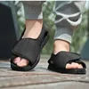 Comfortable Shoes Walking Summer 274 Diabetic Men's Foot Swollen Thumb Valgus Widened Sandals Middle-aged and Elderly Non-slip Casual 61196 79362