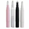 Lege 5 ml Lipgloss Tube Roze Wit Ccealer Nagelriemolie Twist Pen Cosmetische Twist Pen met Zachte Borstel Hervulbare Fles 20 stks v3SB #