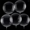 Dekoracja imprezy 5pcs bobo Bubble świetliste przezroczyste czyste balony helu baby shower ślub urodziny 18/20/20/2016