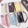 iPhone Case Designer Phone Case for iPhone 15 Pro Max Case Card Holder iPhone 14 Pro Max 13 Pro 12 12promax 13promax 15 PLUS Case Fashion Plush Crossbody Handbag Case