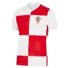 2024 MODRIC Croacia Euro cup Soccer Jerseys Croatie 24 25 Croazia BREKALO PERISIC BROZOVIC KRAMARIC REBIC LIVAKOVIC Football Shirt Men uniform kids kit