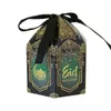 Gift Wrap Eid Mubaraks Candy Box Paper Bag Ramadans Chocolate Treat