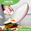 Set di pentole Sarestone Ceramica sana antiaderente pentole da cucina da 15 pezzi e salsa frigo