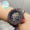 Hot RM Movement Wrist 시계 RM36-01 WRC 중력 Tourbillon은 30 시계로 제한됩니다.