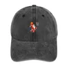 Berets Christmas Santa Claus Dunking A Basketball Funny Xmas Cowboy Hat Sports Cap Sunhat Baseball Men Women's