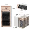 Eyelashes SHIDISHANGPIN Wholesale 10100 Cases/Lot Eyelash Extensions Natural C/D Curl Individual False Lashes Professional Make up Tool