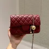 22a Pearl Crush Classic Mini Reklabukular Torby klapy jambsin antyczne złotą kulę metalową sprzęt crossbody torebki na ramię na zewnątrz sacoche dla kobiet 20 cm