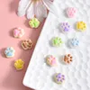 Decorative Figurines 20PCS 12x12mm Claw Series Resin Flat Back Cabochons For Hairpin Scrapbooking DIY Jewelry Craft Decoration Accessories