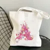 Sacos de compras Crianças Biblioteca Tote Homeschool Presente Idéia Escola Crianças Aniversário Bonito Livros de Leitura Saco Grande Lona