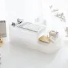 Multi-functional Jewelry Storage Box Make Up Cosmetics Organizer Storage Matte Compartment with Lid Cosmetic Box Mask Storage