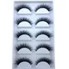 different styles 50 Boxes 5 Pairs Natural 3D Mink False Eyeles Makeup Fake Eye Les Faux Cils Make Up Beauty Tools shes x332#