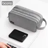 Portable Travel Digital Gadgets Storage Bag for HDD Data Cable Adapter Earphone Battery Electronics Accessories Organizer Pouch 240319