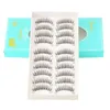 Nieuwe Transparante Stem Fake Eyeles Natuurlijke Dikke Kleine Duivel 10 Pairs Geclusterde Slanke Fairy Eyeles Uitbreiding Beauty Tools c4Fi #