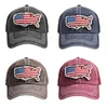 Ball Caps Casual Fashion Spplique Embroidery Flag Net Hat Europe And The United States Outdoor Sports Sun Baseball Cap Duck