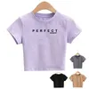 2023 été personnalisé femmes T-shirts à manches courtes col rond 100% coton basique t-shirt blanc uni haut court t-shirt pour les femmes