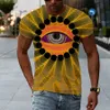 3D T-shirt 2023 Ny Mens Casual Street Shooting Style 3D-tryckt T-shirt Kort ärm Nej