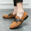 Sapatos casuais masculinos mocassins de camurça moda masculina dirigindo mocassim macio e confortável tênis plano homme