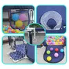 Imbaby Bebek Playpen Güvenlik Bariyeri Çocuk Playbens Çocuk Çit Kuru Toplar Basketbol Futbolu ile Doğum Alanı için Havuz 240322