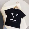 T-shirty Kid T Shirt Baby Summer Short Rleeve Designer Ubrania Fasion Girl Chłopiec Tee 100% bawełniana z literami Top Brand 100-160 S-4xl Parent Child Ubranie