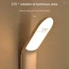 Lampade da tavolo Rilevatore di luce notturna a Led per scale Corridoio Armadio Cabient Room Decor Lampada a induzione del corpo Movimento dimmerabile