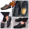 Modello Formale Designer GAI Mans Scarpe nere Punta dei piedi banchetti per feste completo Uomo Business designer con tacco Scarpa minimalista traspirante EUR 38-50 morbida