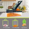 16 pz/set, Grattugia Manuale Multifunzione per Frutta, Affettatrice di Verdure, Taglierina con Contenitore Separatore di Albume e Tuorlo, Tritacarne per Cipolla, Uso Domestico