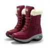 Boots Winter New Thickened Nonslip Warm Snow Boots Large Size Coldresistant Hightop Cotton Shoes Boots Women