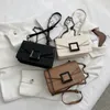 Bag Crocodile Pattern Pu Leather Messenger Ladies 2024 Small Shoulder Simple Handbag Female Luxury Chain Wallet